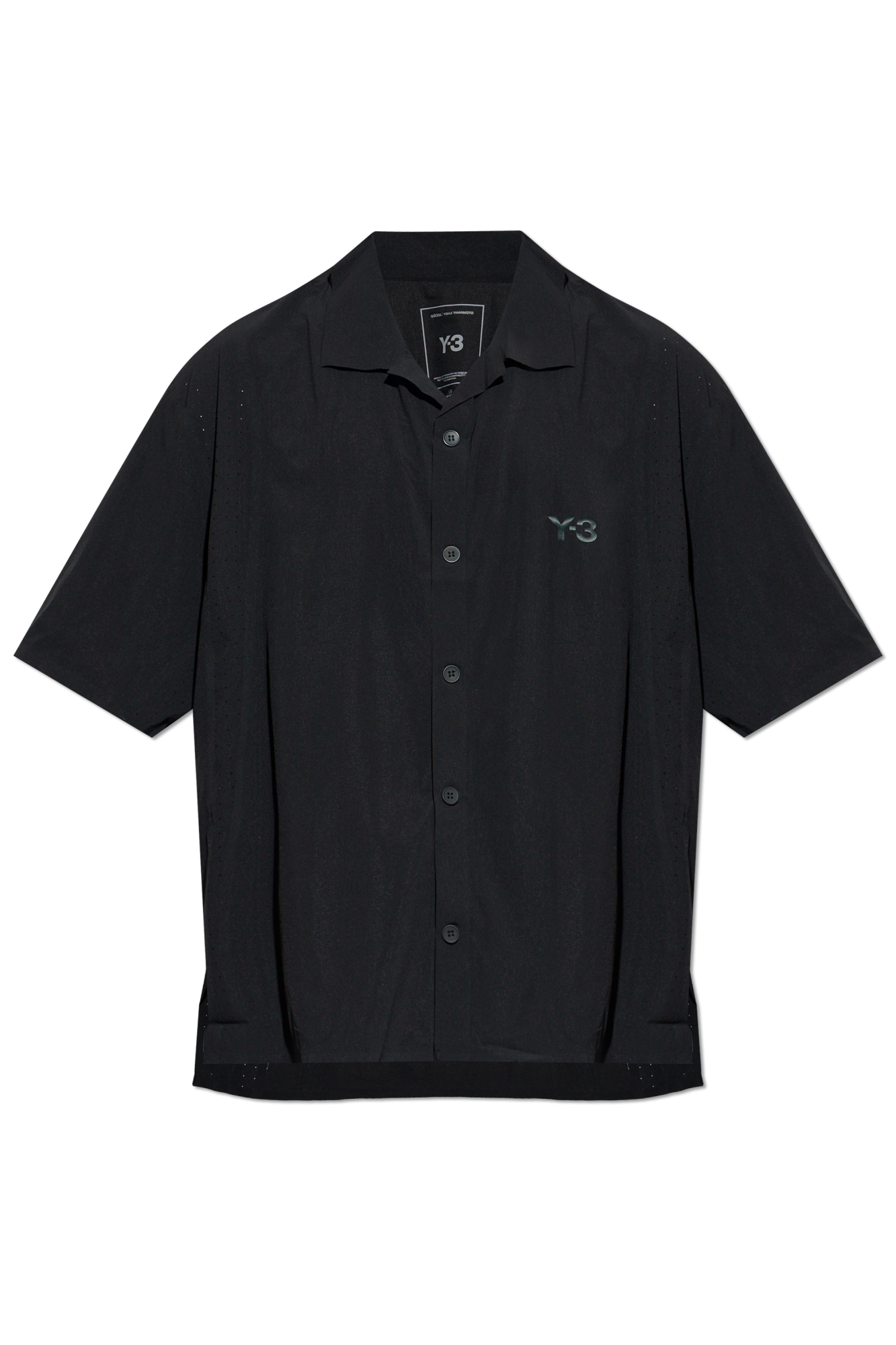 Y-3 Asymmetrical Cut Shirt | Men's | Vitkac